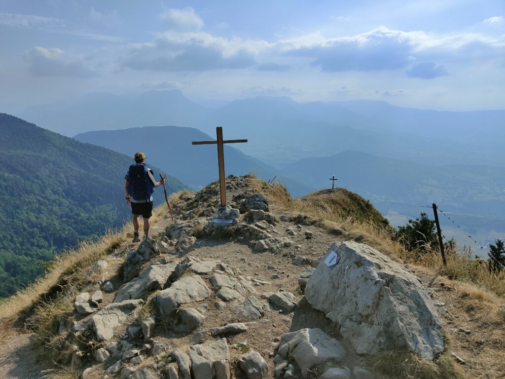 2 jours de randonnée-bivouac dans les Bauges à la pointe de la Galoppaz