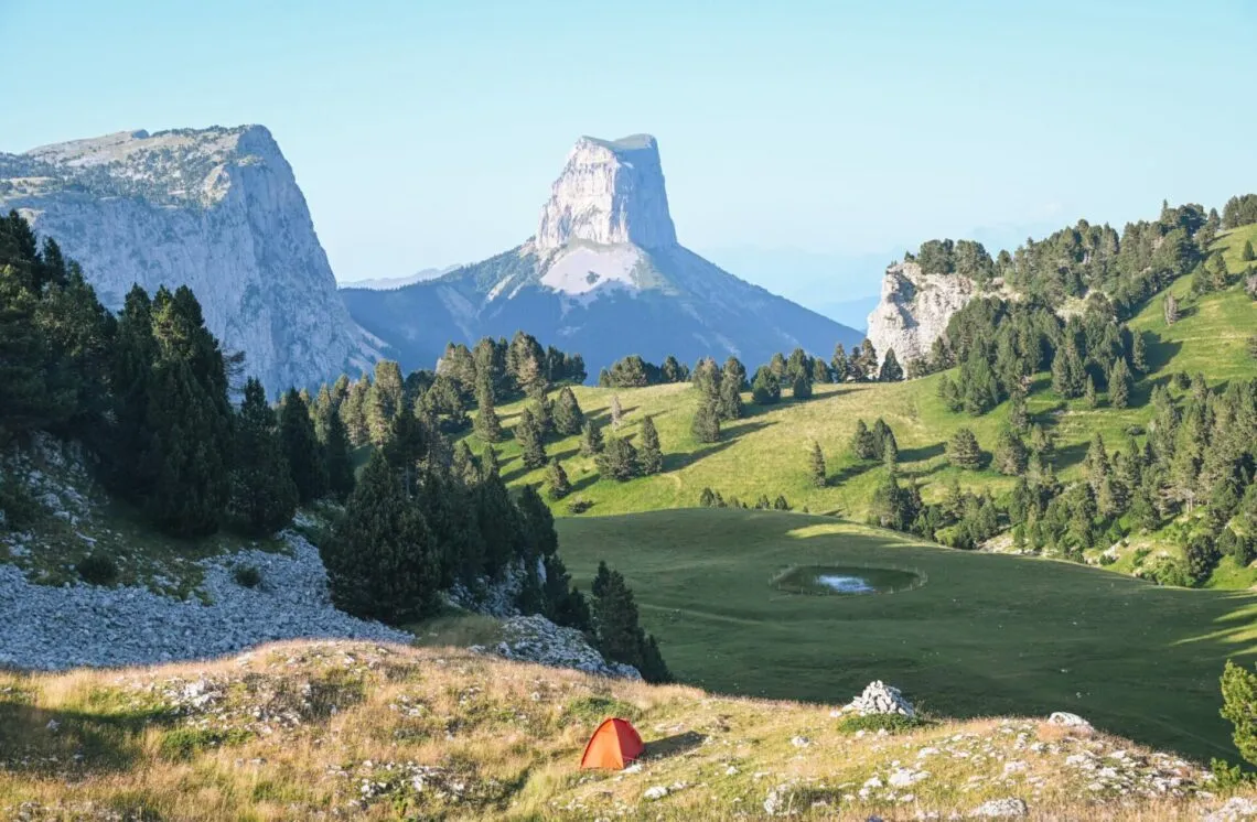 2 jours de rando-bivouac dans le Vercors au Pas de l'Aiguille