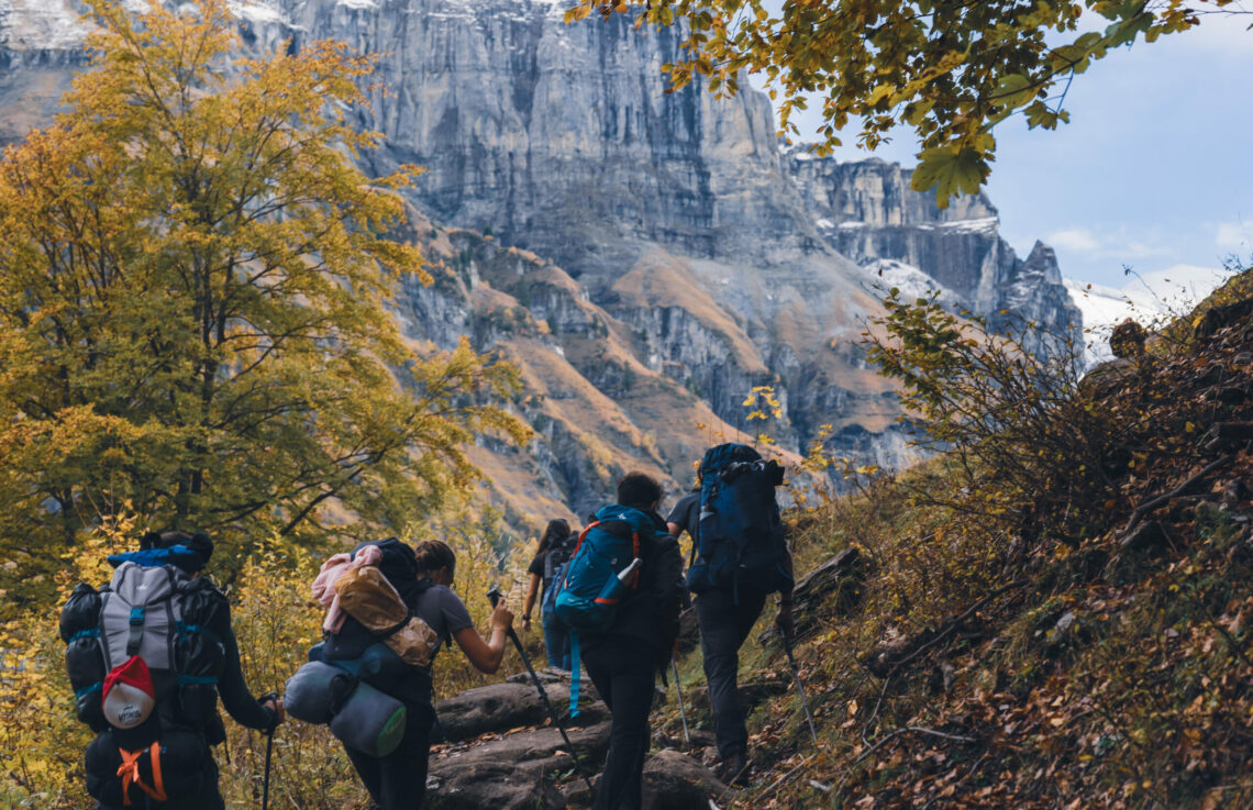 2 jours de randonnée en hiver au refuge de la Vogealle