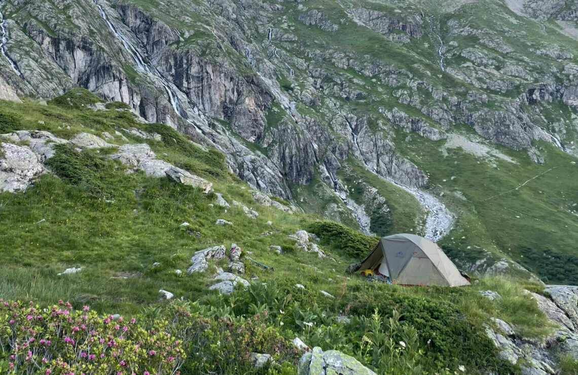 2 jours de randonnée-bivouac dans les Écrins au lac Bleu