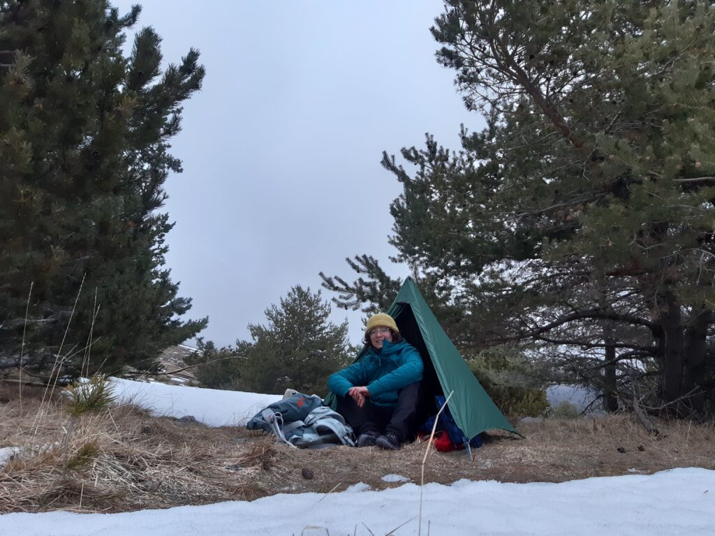 3 jours de randonnée dans le Dévoluy en hiver en bivouac et cabane