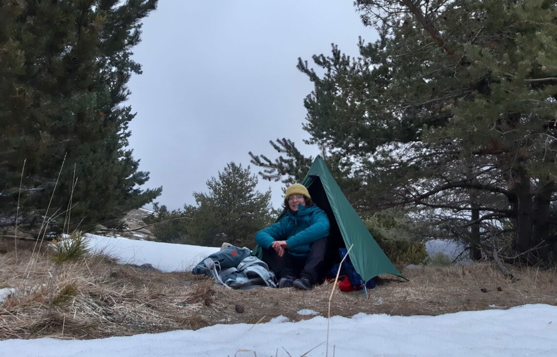 3 jours de randonnée dans le Dévoluy en hiver en bivouac et cabane