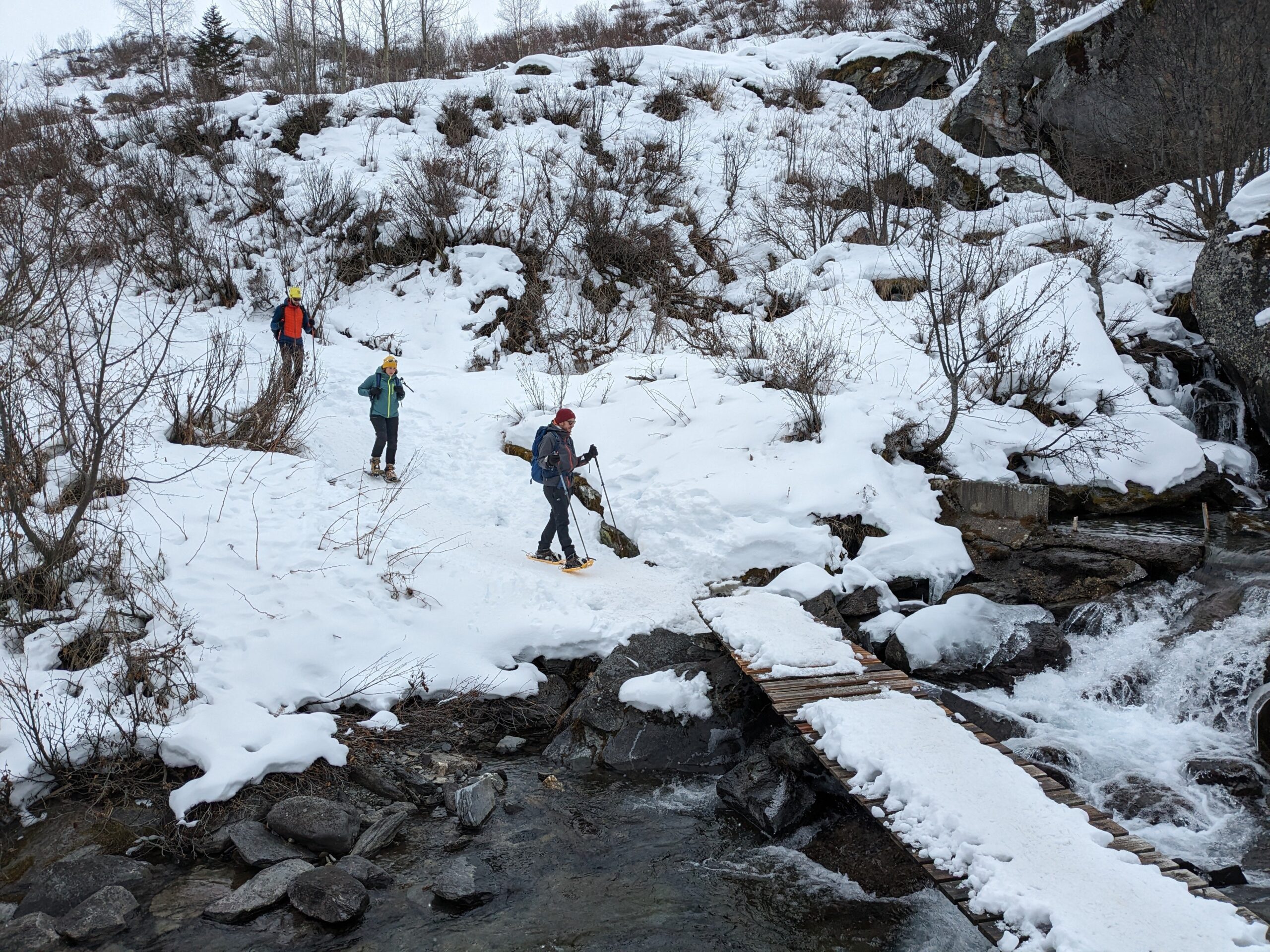 Randonnée en raquettes au Lac du Lou - Les Menuires