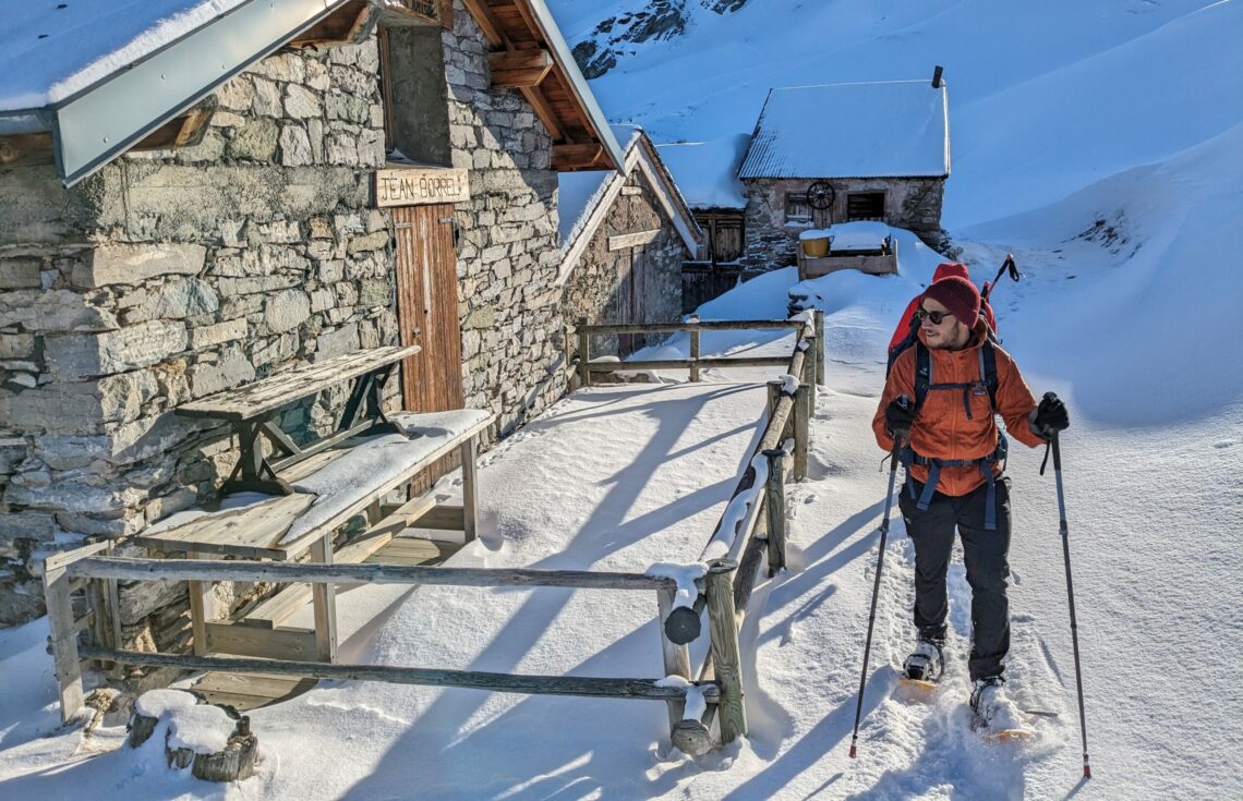 Randonnée en raquettes au Dôme de Lachat par le Châtelard-Téton
