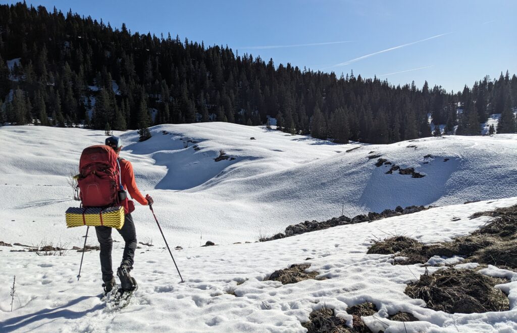 Traversée du Vercors en raquettes - Étapes et récit