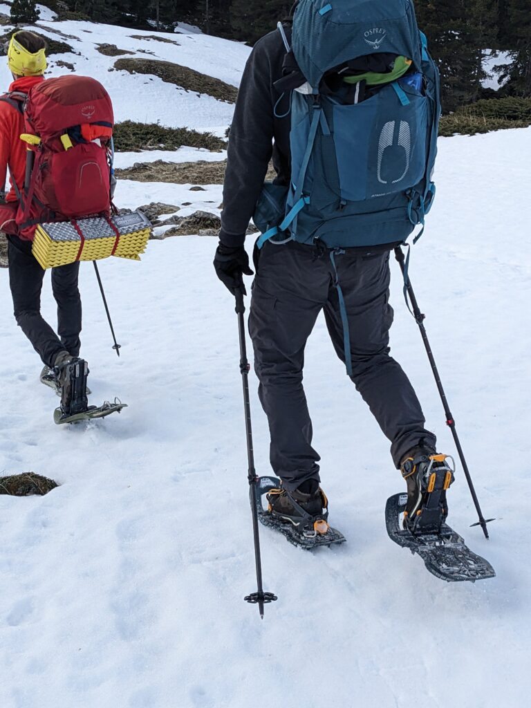 Poids de l'utilisateur — Les meilleures raquettes à neige : comparatif 2026 (photo 3)