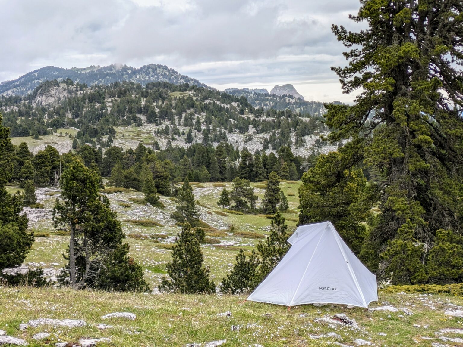 Simond MT900 Tarp 1 place, photographié pendant notre test