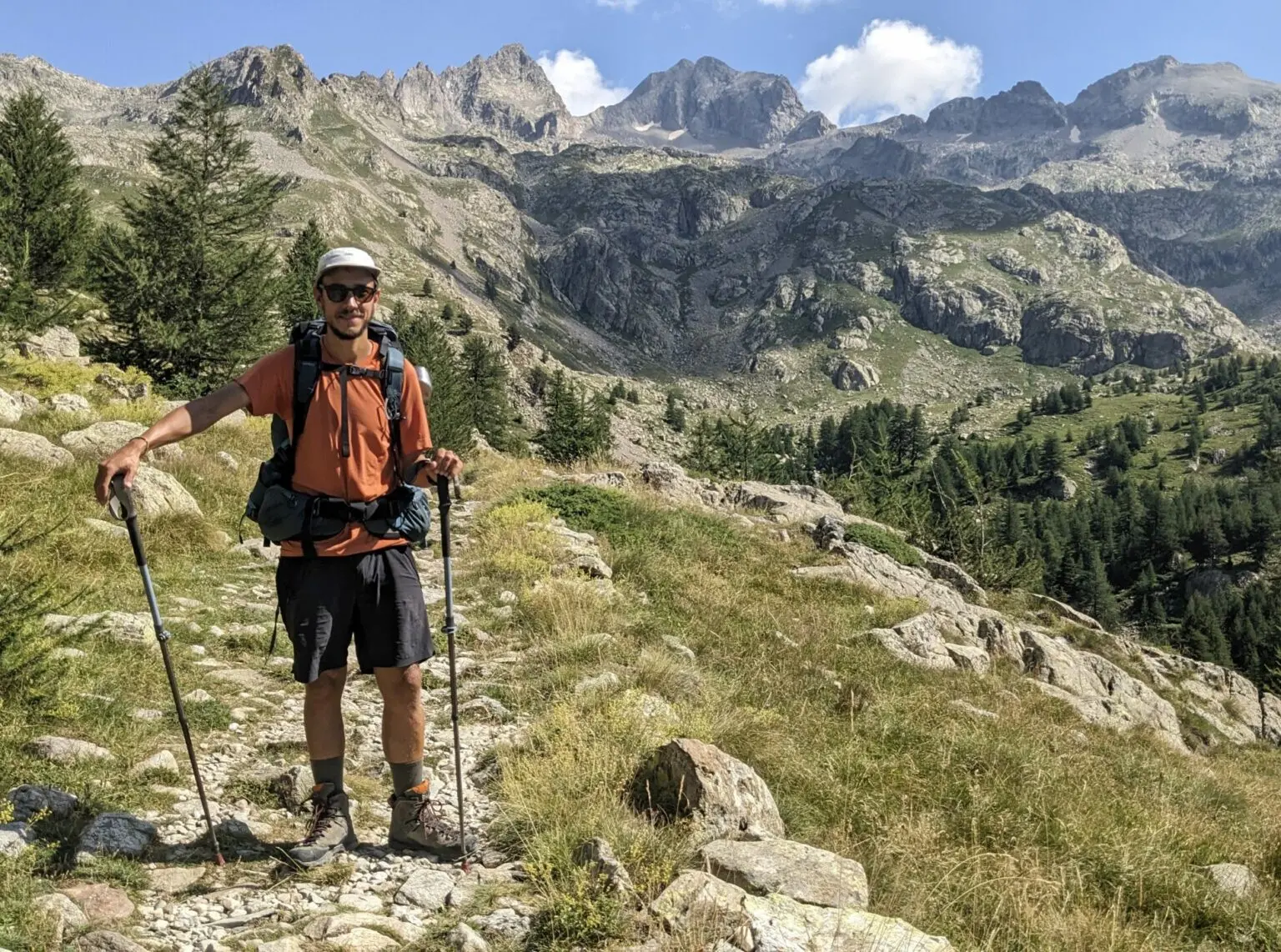 Forclaz Merino Seamless, photographié pendant notre test