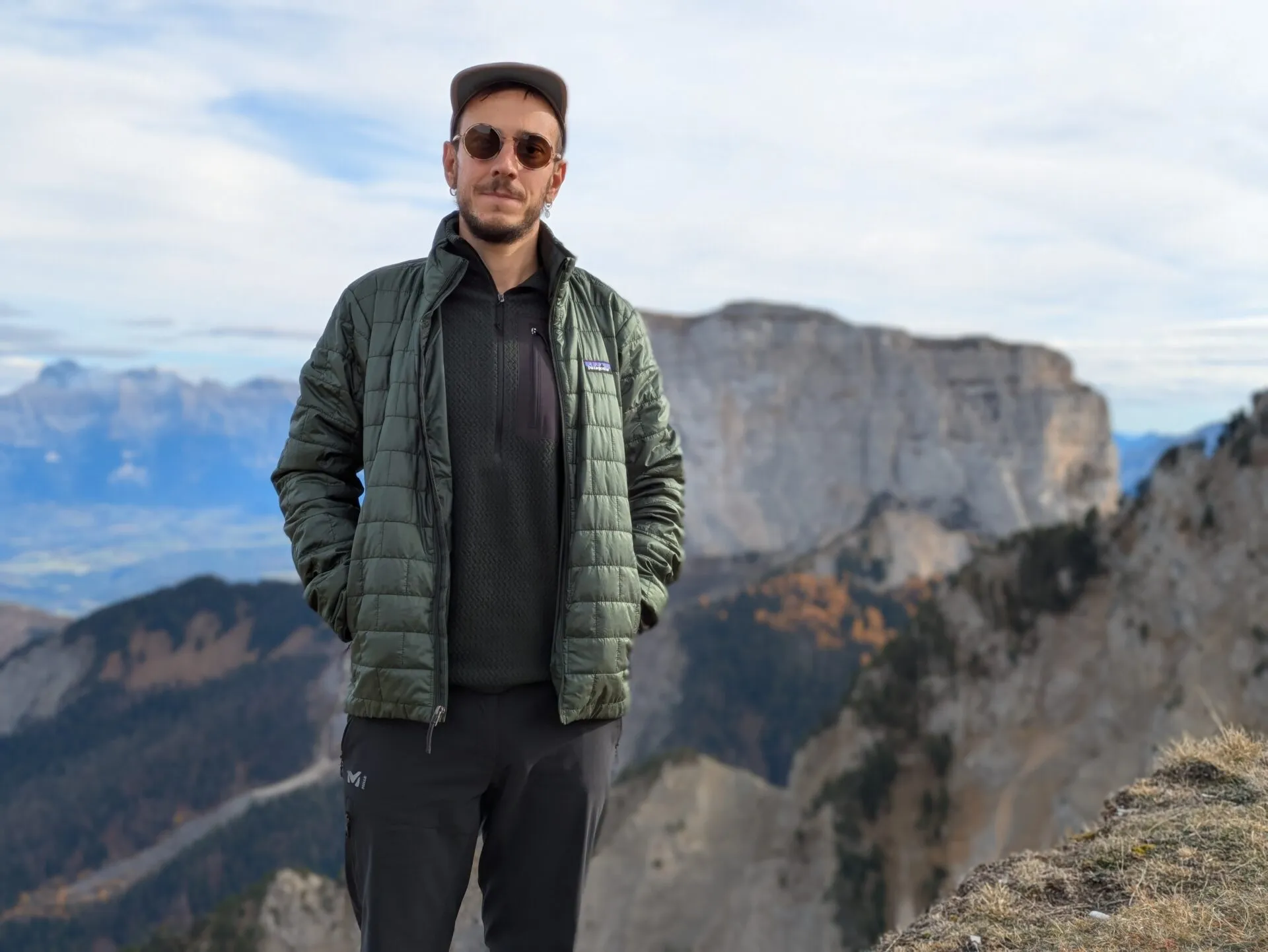 Patagonia Nano Puff, photographié pendant notre test