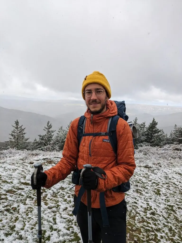 Doudoune Patagonia Nano Puff portée en randonnée