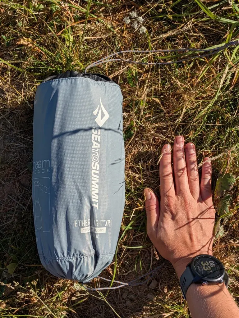 Sea to Summit Ether Light XR Insulated en conditions réelles