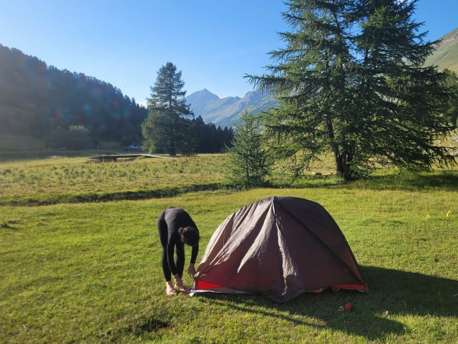 MSR Freelite 2, photographié pendant notre test
