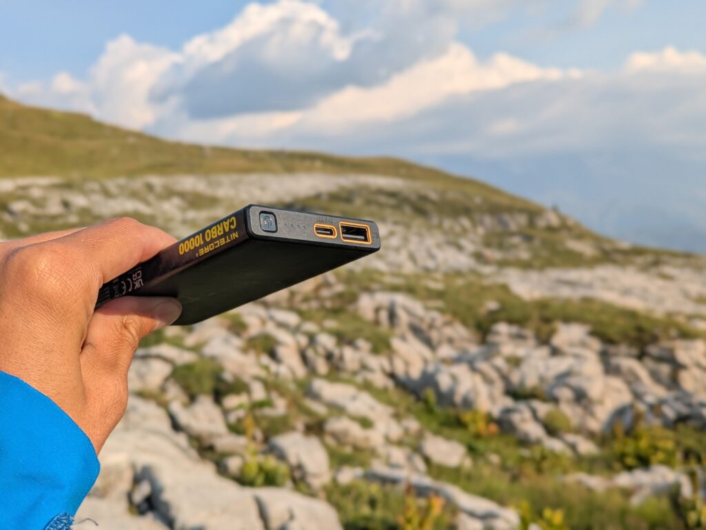 Batterie externe Nitecore Carbo 10000 — Test & avis