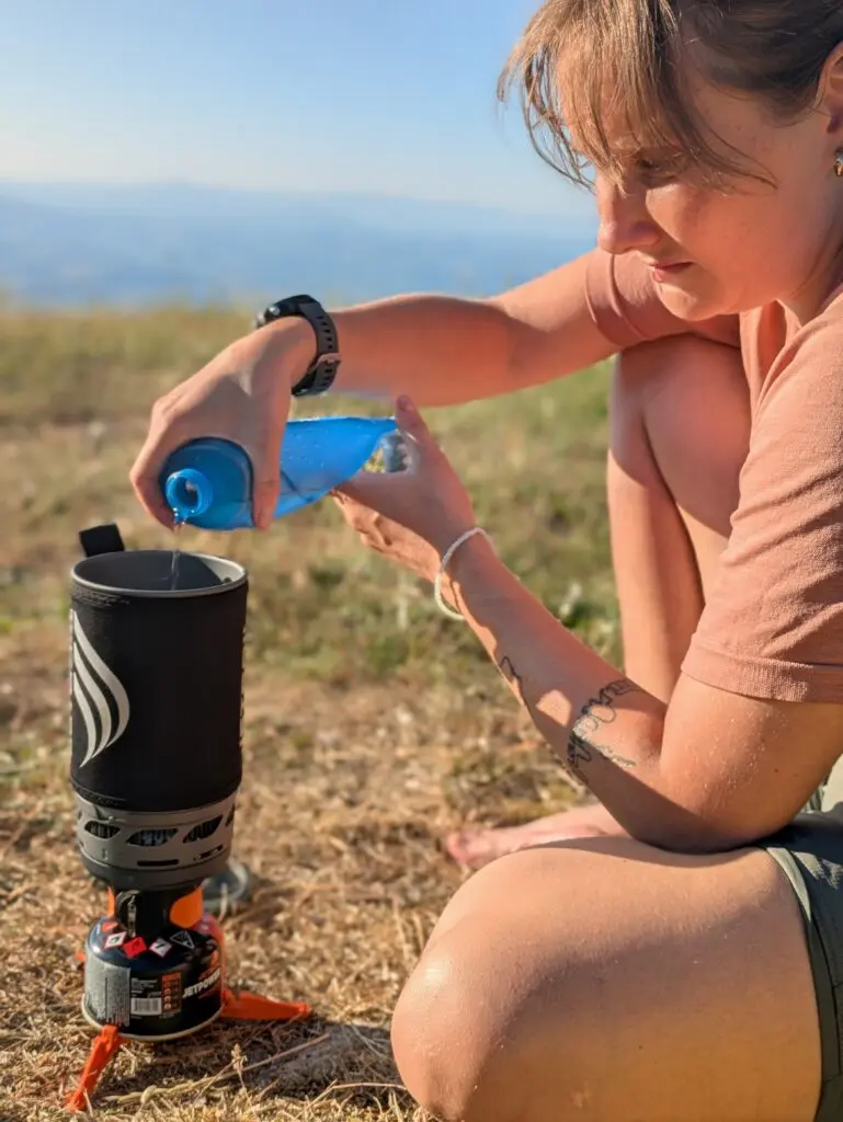 Jetboil Flash en conditions réelles