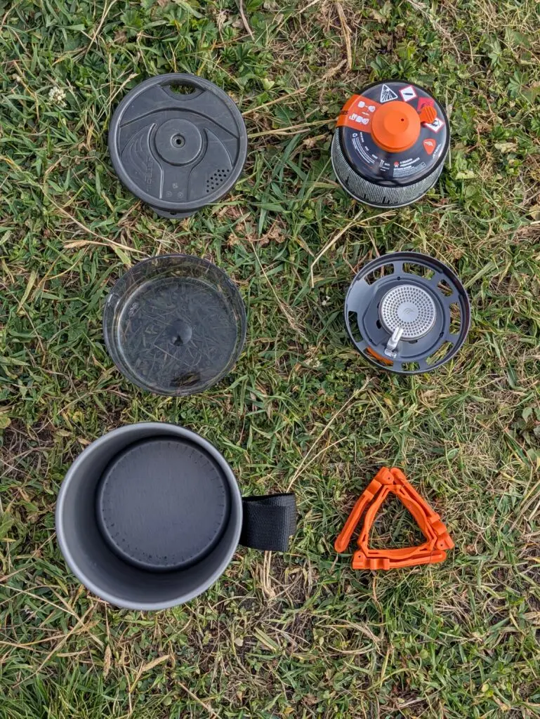 Accessoires : trépied, presse à café — Réchaud Jetboil Flash — Test et avis (2026) (photo 2)