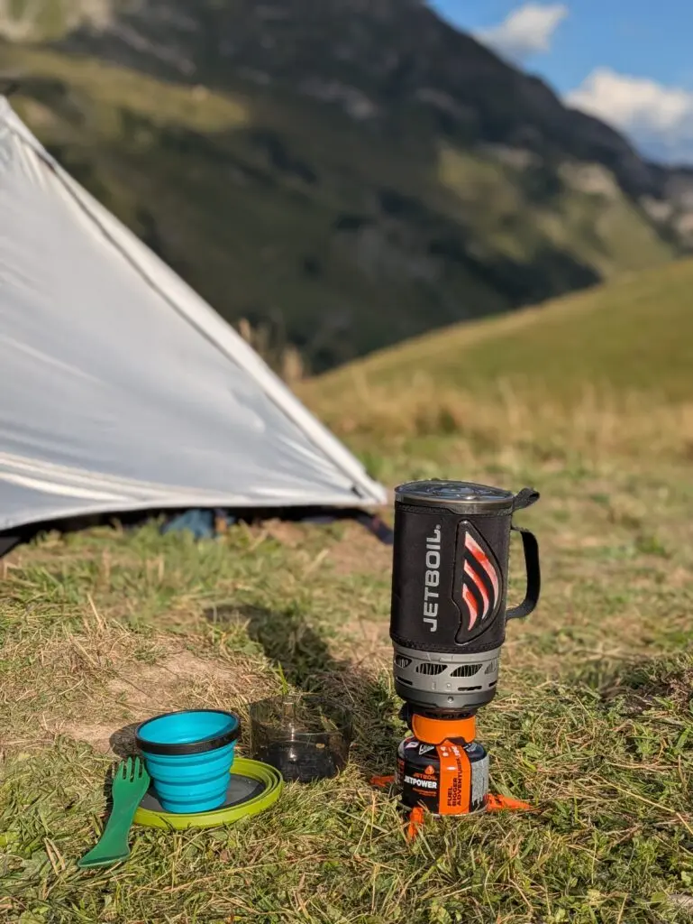 Jetboil Flash en conditions réelles