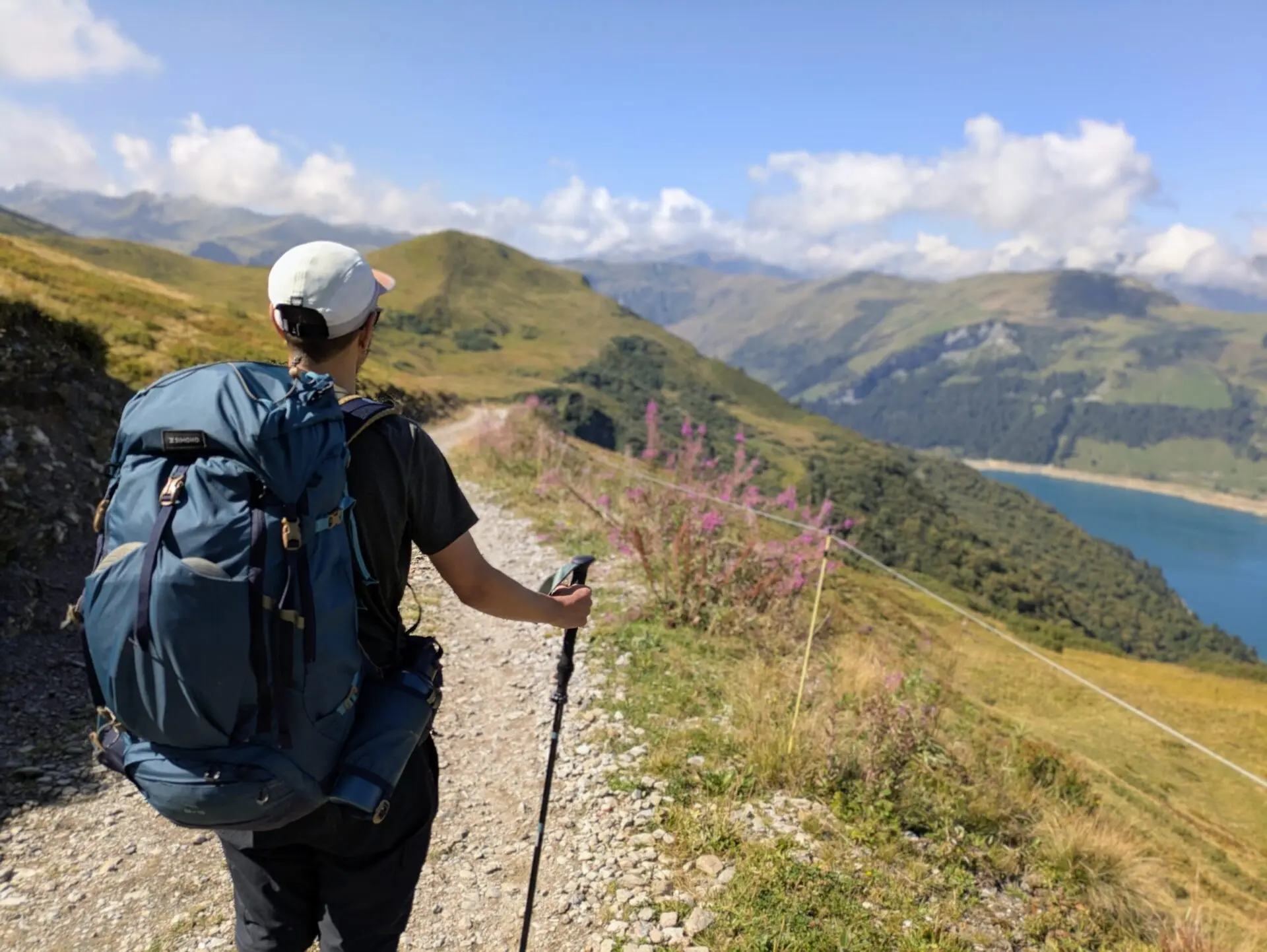 Simond MT500 Air 50+10 L, photographié pendant notre test