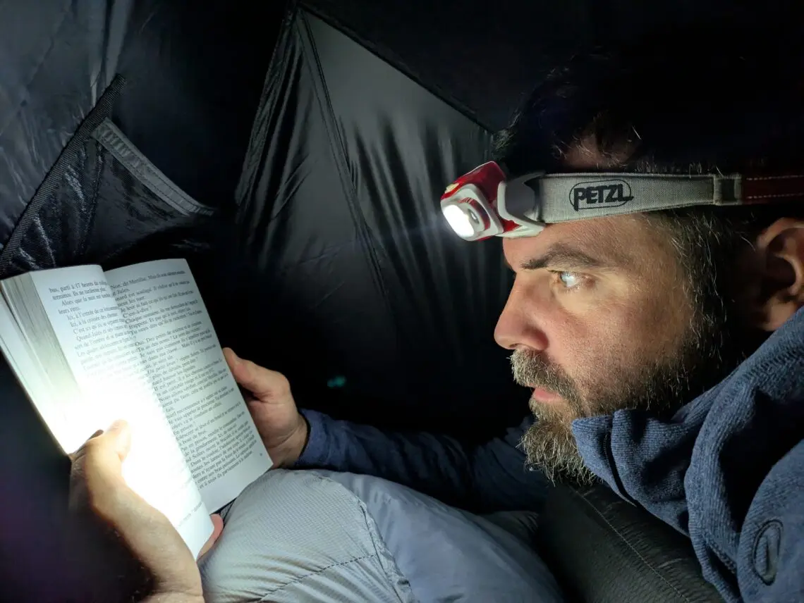 Autonomie et recharge — Frontale Petzl Swift RL – Test et avis