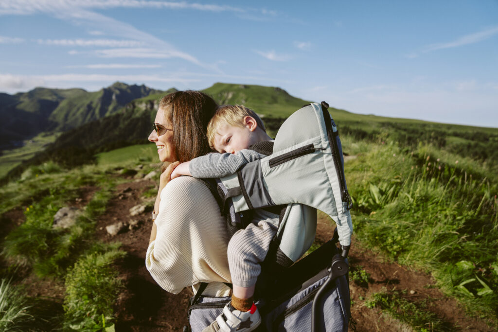 Test matériel : focus Porte-bébé de randonnée Moov & Hike