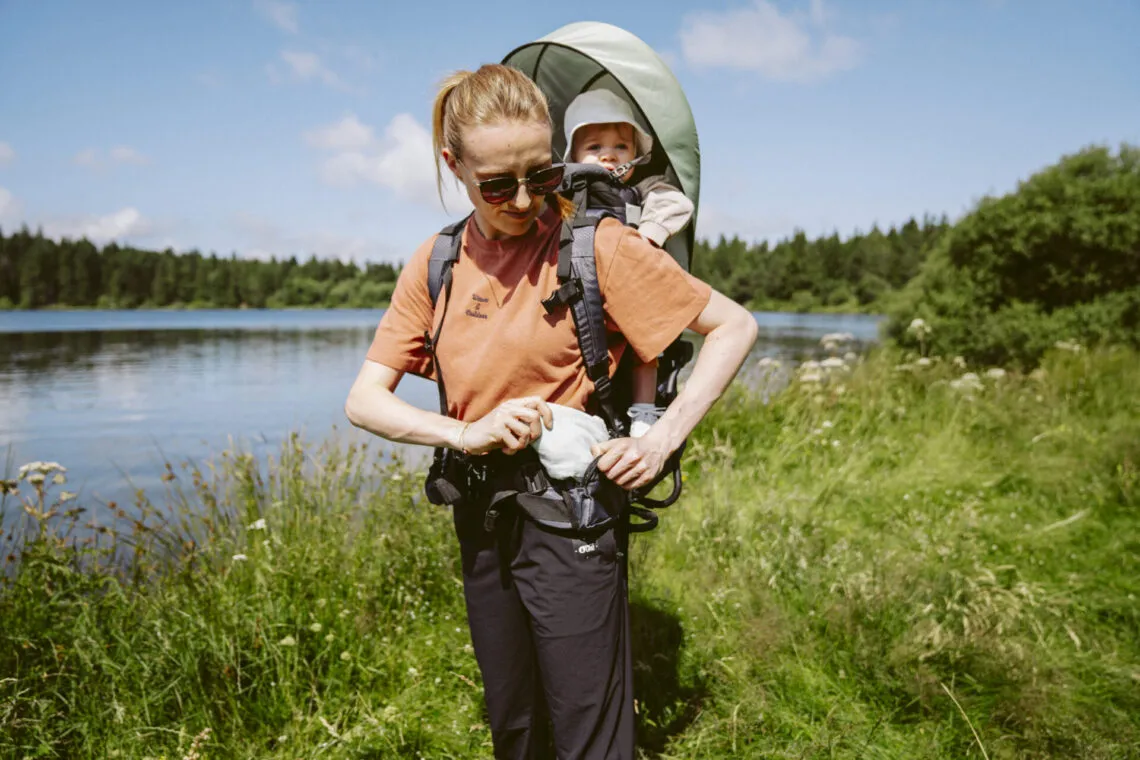Test matériel : focus Porte-bébé de randonnée Moov et Hike