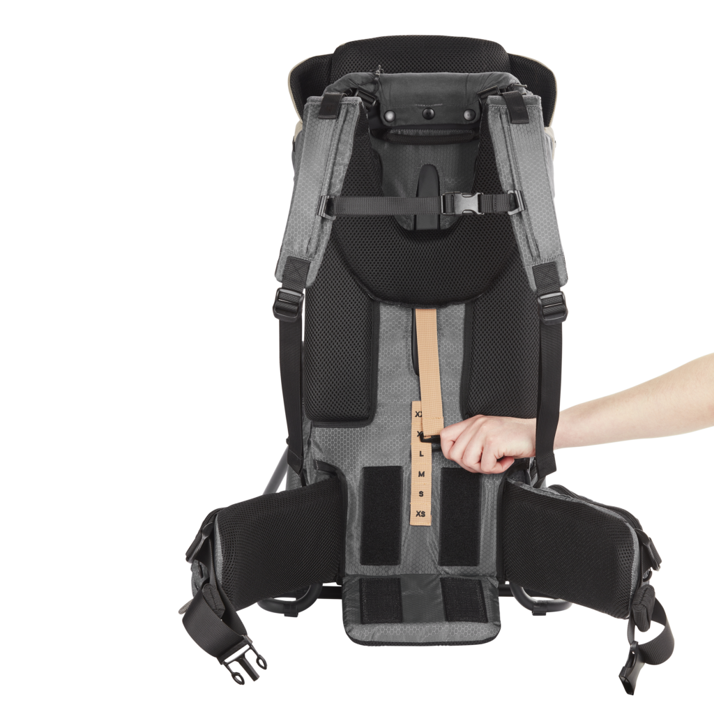 Test matériel : focus Porte-bébé de randonnée Moov & Hike