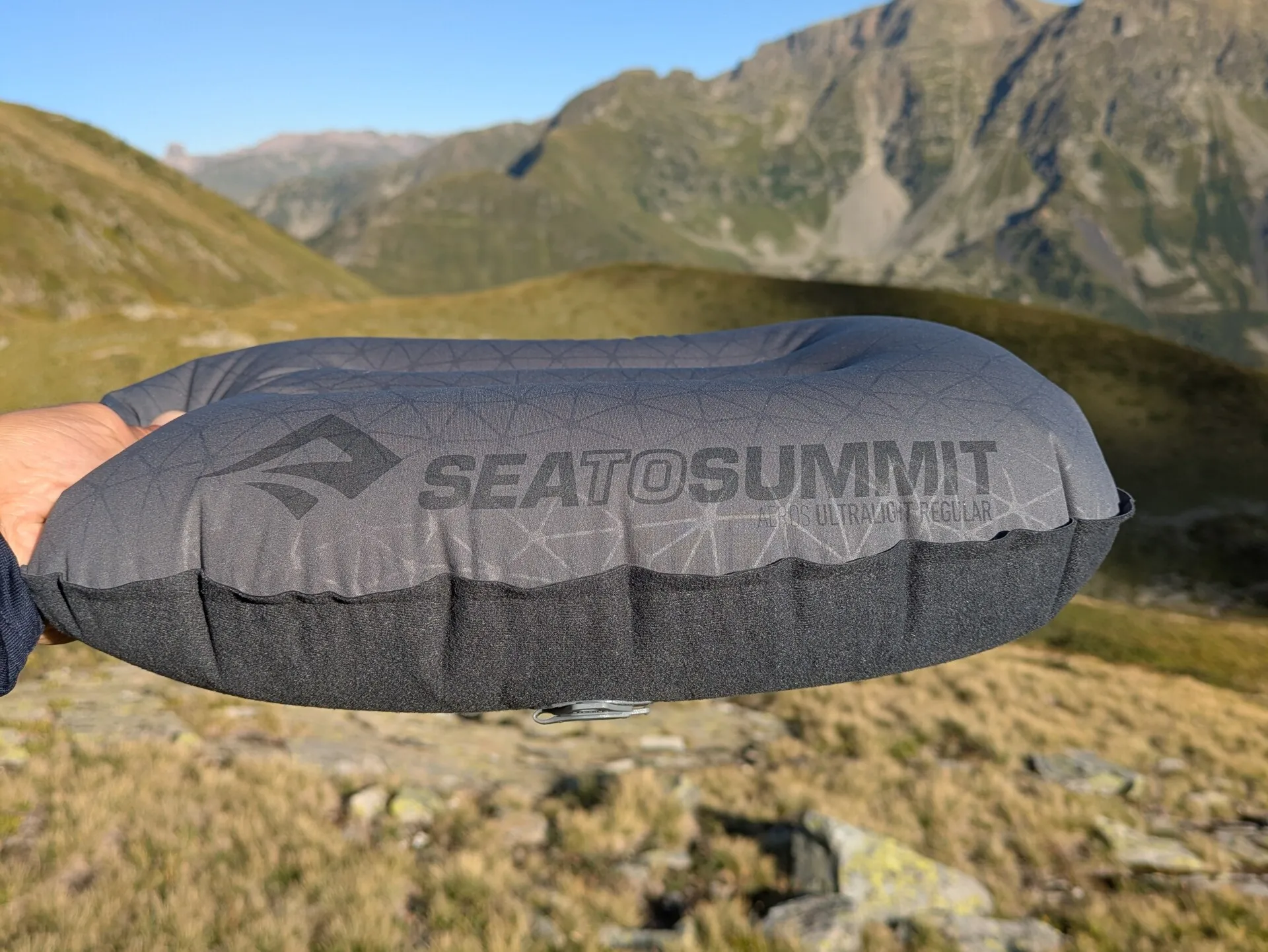 Sea to Summit Aeros Ultralight, photographié pendant notre test