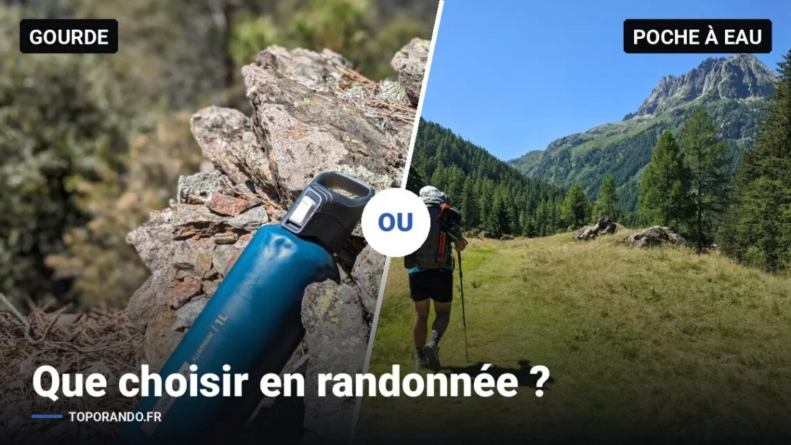 Gourde ou poche à eau : nos photos prises pendant les tests